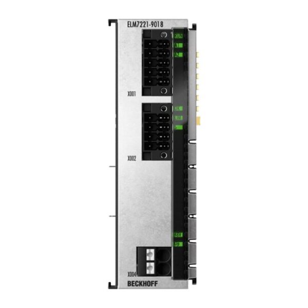 ELM7221-9018 | EtherCAT Terminal, 1-channel motion interface, servo motor, 48 V DC, 8 A, OCT, STO, Safe Motion, TwinSAFE Logic