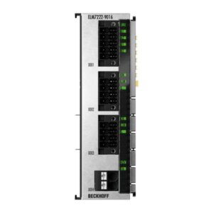 ELM7222-9016 | EtherCAT Terminal, 2-channel motion interface, servo motor, 48 V DC, 8 A, OCT, STO, TwinSAFE Logic