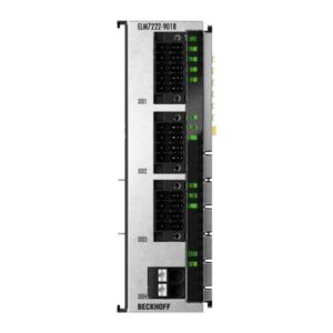 ELM7222-9018 | EtherCAT Terminal, 2-channel motion interface, servo motor, 48 V DC, 8 A, OCT, STO, Safe Motion, TwinSAFE Logic