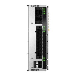 ELM7231-9016 | EtherCAT Terminal, 1-channel motion interface, servo motor, 48 V DC, 16 A, OCT, STO, TwinSAFE Logic