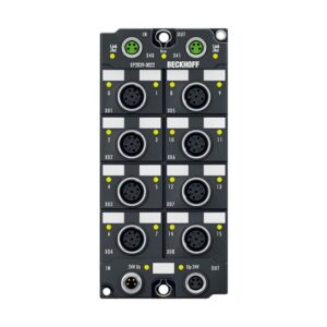 EP2839-0022 | EtherCAT Box, 16-channel digital output, 24 V DC, 0.5 A, M12, with diagnostics