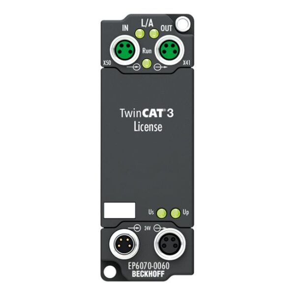 EP6070-0060 | EtherCAT Box, License key for TwinCAT 3.1
