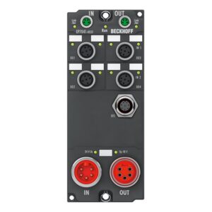 EP7041-4032 | EtherCAT Box, 1-channel motion interface, stepper motor, 48 V DC, 5 A, for high-speed applications, M12, with BiSS C encoder