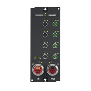 EP9224-2037 | EtherCAT Box, 4-port junction, with power supply, ENP, B17