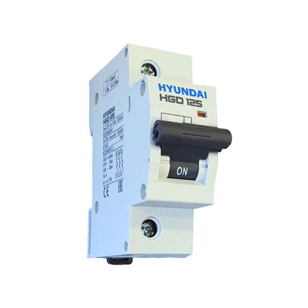 MCB Hyundai HGD125 1P 80A 10kA