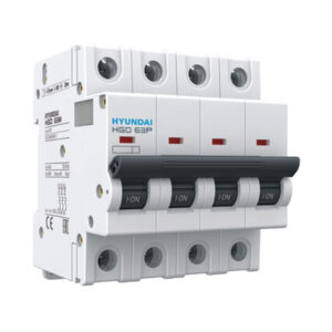 MCB Hyundai HGD63P 4P 10A 10kA
