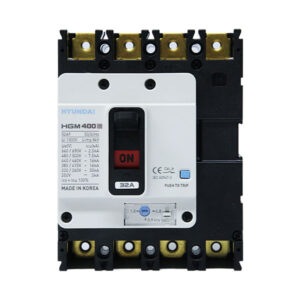 MCCB Hyundai HGM400E-F 4P 250A 45kA
