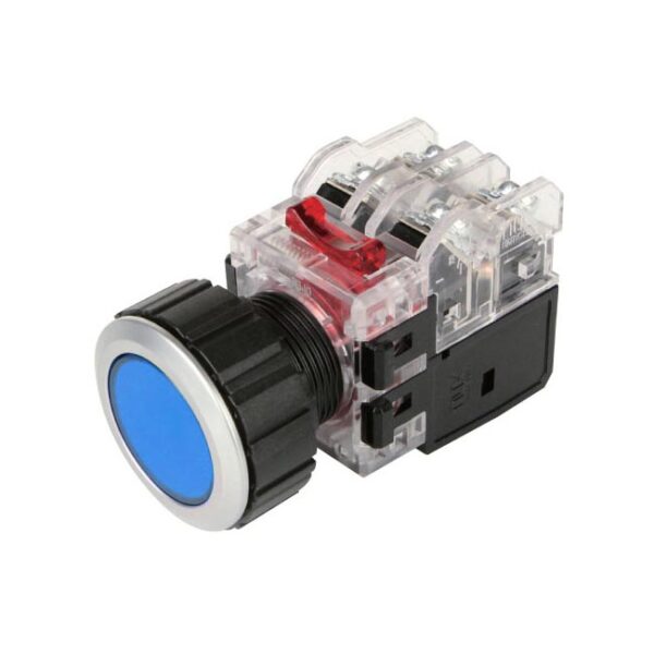 Nút nhấn nhả Hanyoung MRF-NM2R 25mm 2NO+2NC màu Đỏ