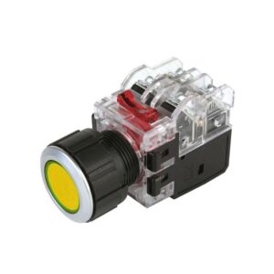 Nút nhấn nhả Hanyoung MRX-RM1D0R 22mm đèn Đỏ 12-24V