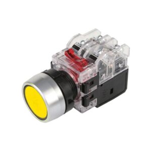 Nút nhấn giữ Hanyoung MRF-AA2A 30mm 2NO+2NC màu Xanh dương