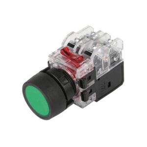 Nút nhấn nhả Hanyoung MRX-RM1A0R 22mm đèn Đỏ 110-220V