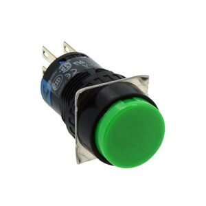 Nút nhấn nhả IDEC AL6M-M24G  16mm 24V (Xanh lá cây)