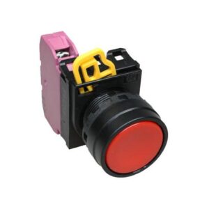 Nút nhấn nhả IDEC YW1B-M1E01R 1NC 22mm  (Đỏ)