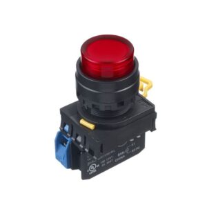 Nút nhấn nhả IDEC YW1L-M2E11QM3R 1NO+1NC 22mm 220V (Đỏ)