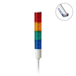 Đèn tín hiệu Hanyoung HY-TN-220-4, 4 tầng 55mm 220V