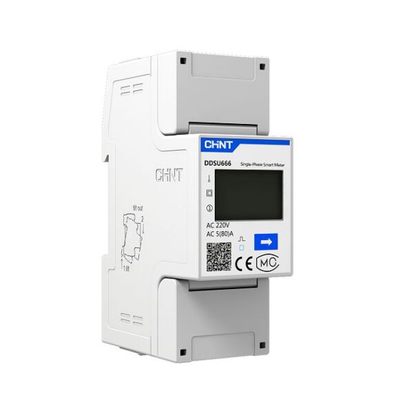 Đồng hồ đo điện 1 Pha Chint DDSU666 230V 5(80)A