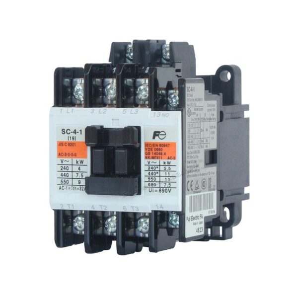 Contactor Fuji SC-4-1 220V 22A 11kW NO, NC