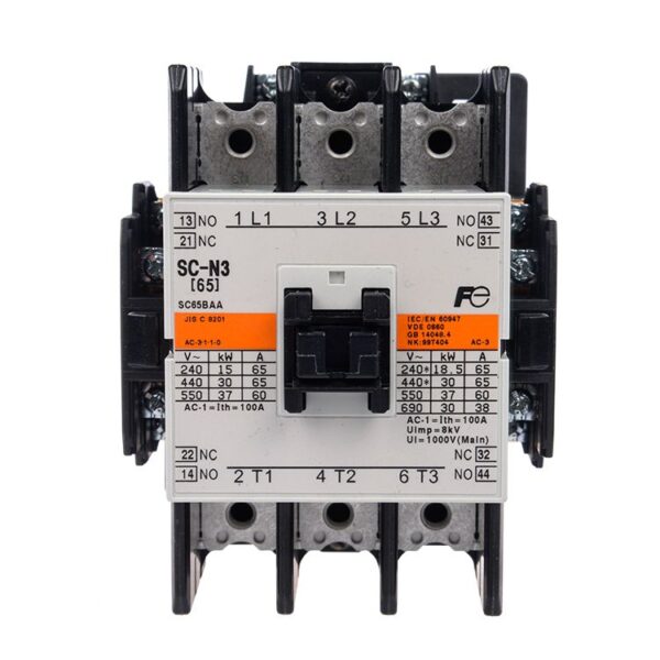 Contactor Fuji SC-N3 220V 65A 30kW 2NO+2NC