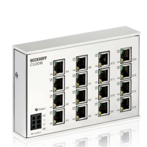 CU2016 | Infrastructure, 16-port switch, Ethernet, 100 Mbit/s, 24 V DC, RJ45