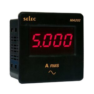 Đồng hồ đo dòng Selec MA202 72x72mm