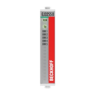EJ3255 | EtherCAT plug-in module, 5-channel analog input, potentiometer, 300 ?…50 k?, 16 bit