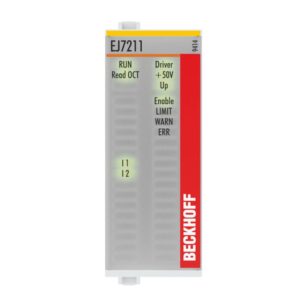 EJ7211-9414 | EtherCAT plug-in module, 1-channel motion interface, servo motor, 48 V DC, 4.5 A, OCT, suitable for STO applications, TwinSAFE SC