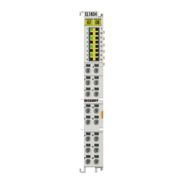 EL1804 | EtherCAT Terminal, 4-channel digital input, 24 V DC, 3 ms, 3-wire connection