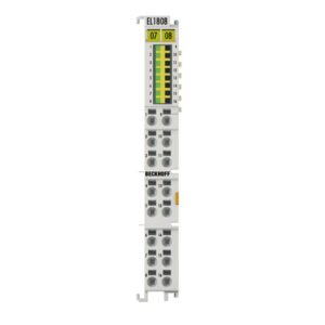 EL1808 | EtherCAT Terminal, 8-channel digital input, 24 V DC, 3 ms, 2-wire connection