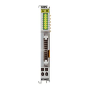 EL1872-0010 | EtherCAT Terminal, 16-channel digital input, 24 V DC, 10 µs, ground switching, flat-ribbon cable