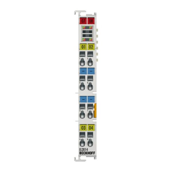 EL2014 | EtherCAT Terminal, 4-channel digital output, 24 V DC, 0.5 A, with diagnostics