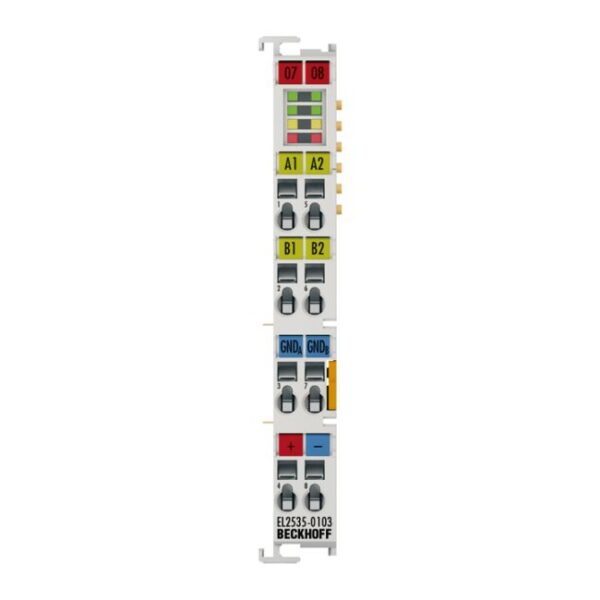 EL2535-0103 | EtherCAT Terminal, 2-channel PWM output, 12…48 V DC, 3 A, current-controlled