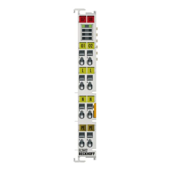 EL2602 | EtherCAT Terminal, 2-channel relay output, 230 V AC, 30 V DC, 5 A