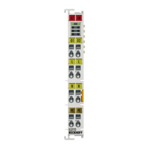 EL2722 | EtherCAT Terminal, 2-channel triac output, 12…230 V AC, 1 A