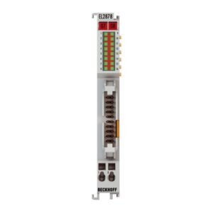 EL2878-0005 | EtherCAT Terminal, 8-channel digital output, 24 V DC, 0.5 A, flat-ribbon cable, with diagnostics