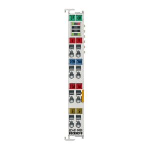 EL3681-0020 | EtherCAT Terminal, 1-channel analog input, multimeter, 300 V AC/DC, 10 A, 19 bit, factory calibrated