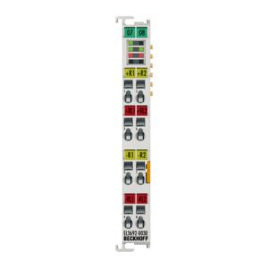 EL3692-0030 | EtherCAT Terminal, 2-channel analog input, resistance, 100 m?…10 M?, 24 bit, externally calibrated