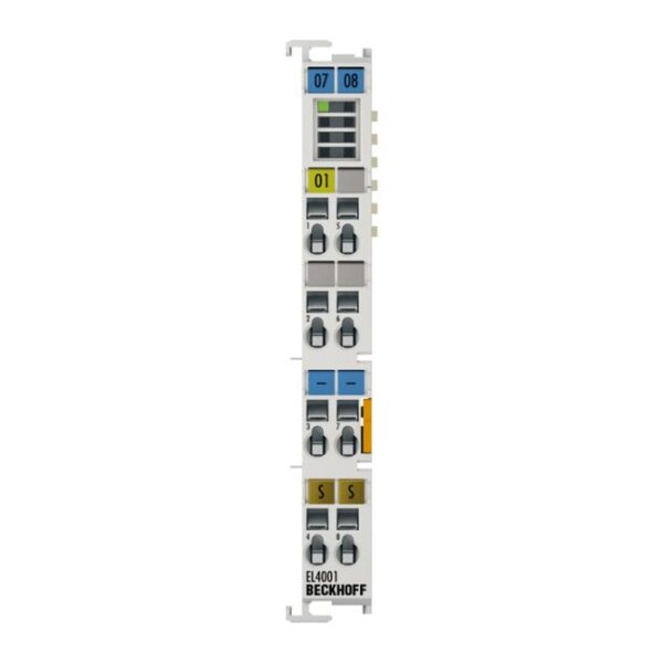 EL4001 | EtherCAT Terminal, 1-channel analog output, voltage, 0…10 V, 12 bit