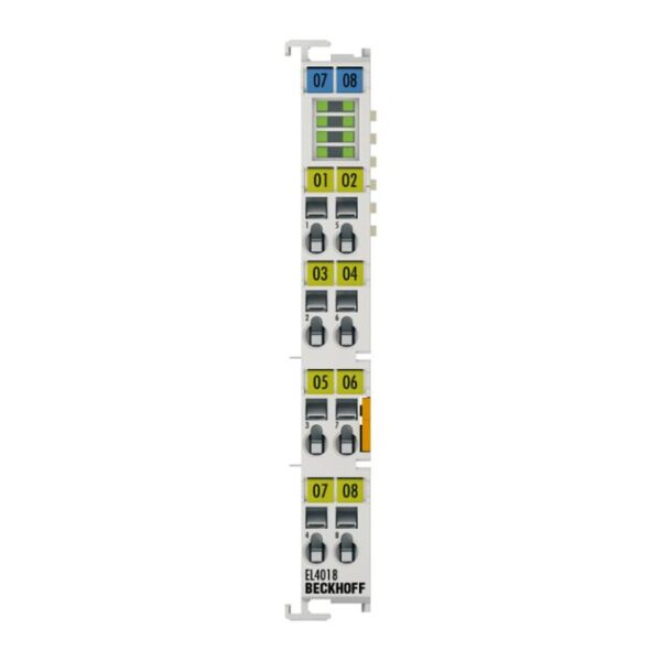 EL4018 | EtherCAT Terminal, 8-channel analog output, current, 0…20 mA, 12 bit