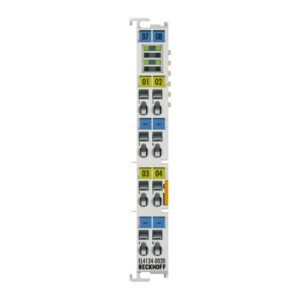EL4134-0020 | EtherCAT Terminal, 4-channel analog output, voltage, ±10 V, 16 bit, factory calibrated