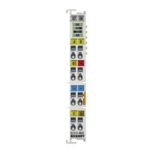EL5151-0021 | EtherCAT Terminal, 1-channel encoder interface, incremental, 24 V DC HTL, 100 kHz, with 1 x digital output 24 V DC