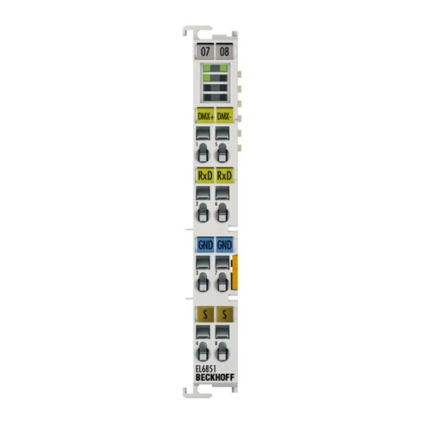EL6851 | EtherCAT Terminal, 1-channel communication interface, DMX, master
