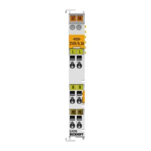 EL9290 | Potential supply terminal, for voltages up to 230 V AC, with fuse