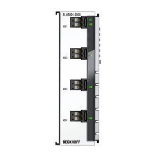 ELM3004-0000 | EtherCAT Terminal, 4-channel analog input, voltage, ±30 V…±20 mV, 24 bit, 10 ksps