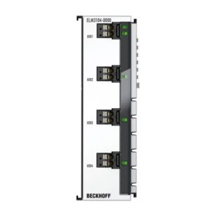ELM3104-0000 | EtherCAT Terminal, 4-channel analog input, current, ±20 mA, 24 bit, 10 ksps