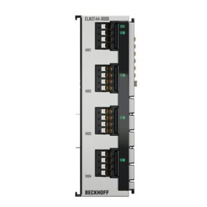 ELM3144-0000 | EtherCAT Terminal, 4-channel analog input, multi-function, ±10…±1.25 V, ±20 mA, 24 bit, 1 ksps