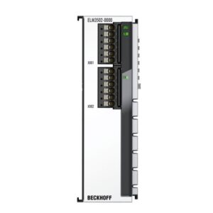 ELM3502-0000 | EtherCAT Terminal, 2-channel analog input, measuring bridge, full/half/quarter bridge, 24 bit, 20 ksps