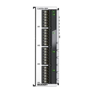ELM3504-0000 | EtherCAT Terminal, 4-channel analog input, measuring bridge, full/half/quarter bridge, 24 bit, 10 ksps