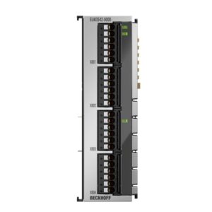 ELM3542-0000 | EtherCAT Terminal, 2-channel analog input, measuring bridge, full/half/quarter bridge, 24 bit, 1 ksps, TEDS