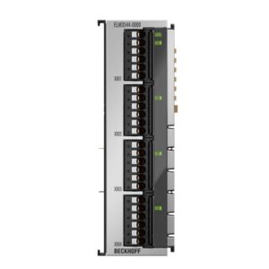 ELM3544-0000 | EtherCAT Terminal, 4-channel analog input, measuring bridge, full/half/quarter bridge, 24 bit, 1 ksps