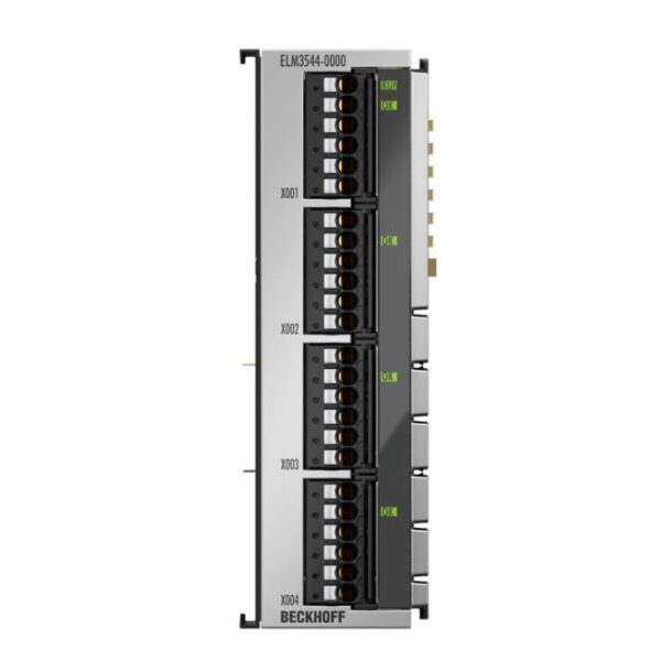ELM3544-0000 | EtherCAT Terminal, 4-channel analog input, measuring bridge, full/half/quarter bridge, 24 bit, 1 ksps